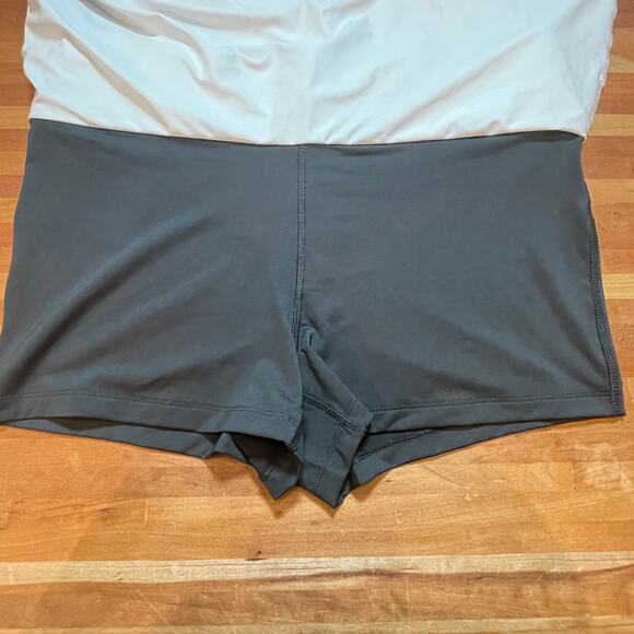 Prince Women's heathered Match Knit Tennis Skort grey, Large - Picture 8 of 8